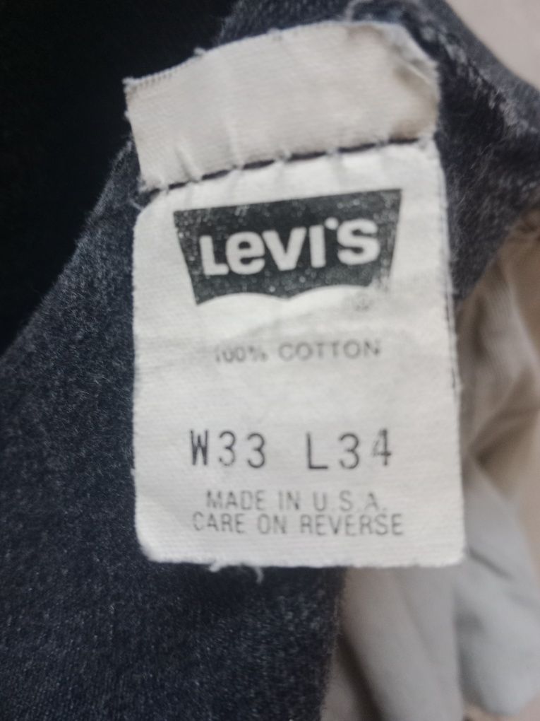 Levis 501 Vintage made in USA spodnie jeansy Rare  33/34