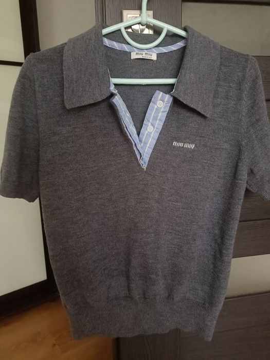 Поло miu miu жіноча