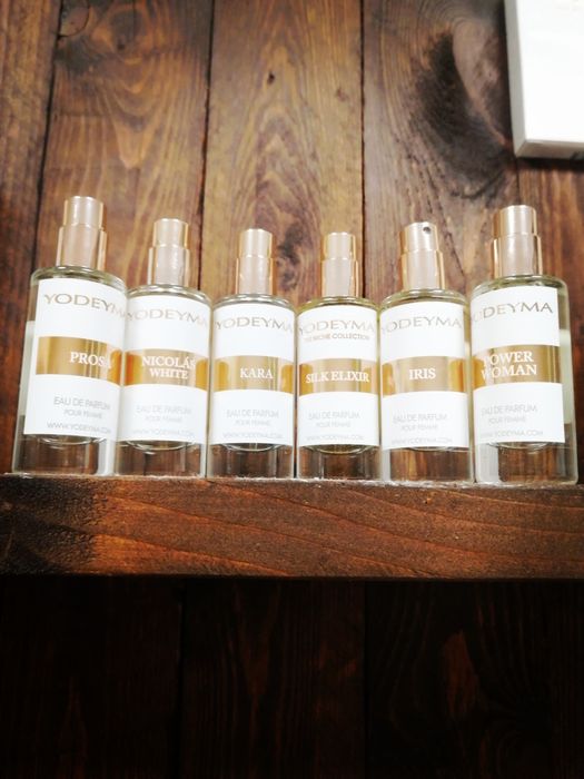Perfumy damskie Yodeyma mini 6 sztuk