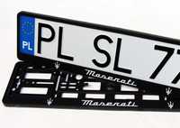 Ramki do Maserati pod tablice samochodowe - 2 szt