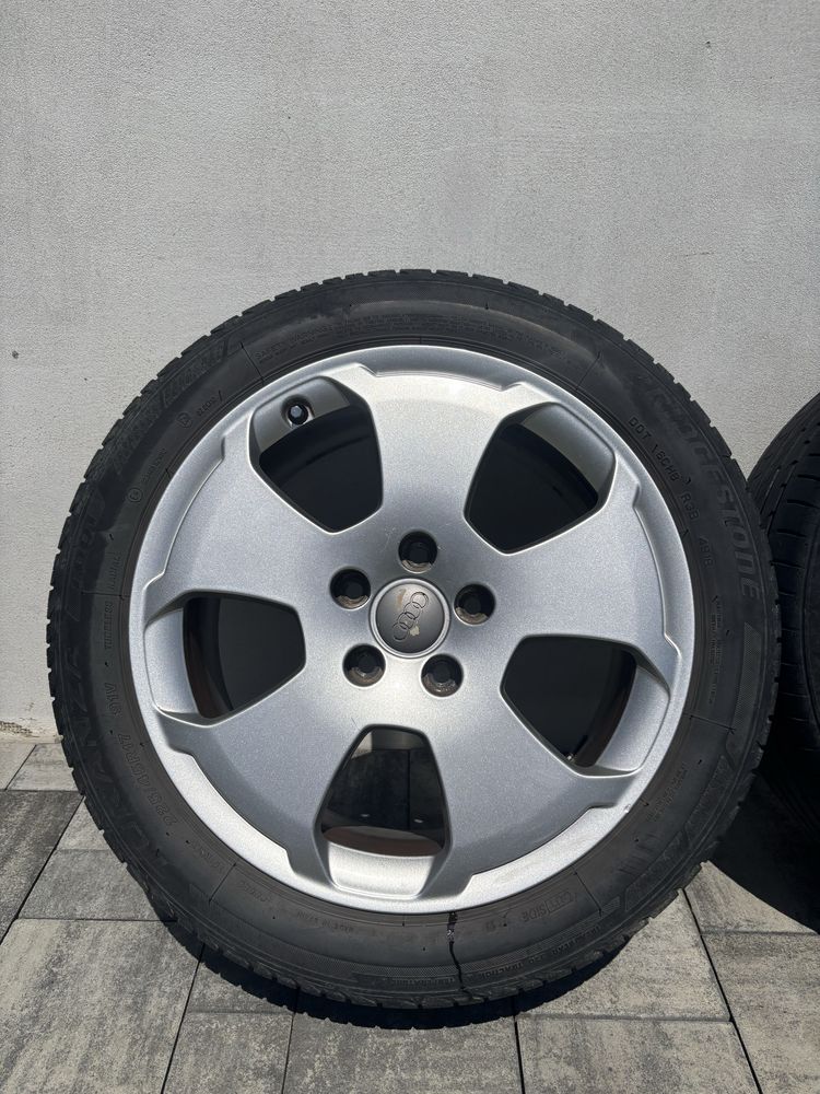 Felgi 17 cali z oponami komplet kół 5x112
