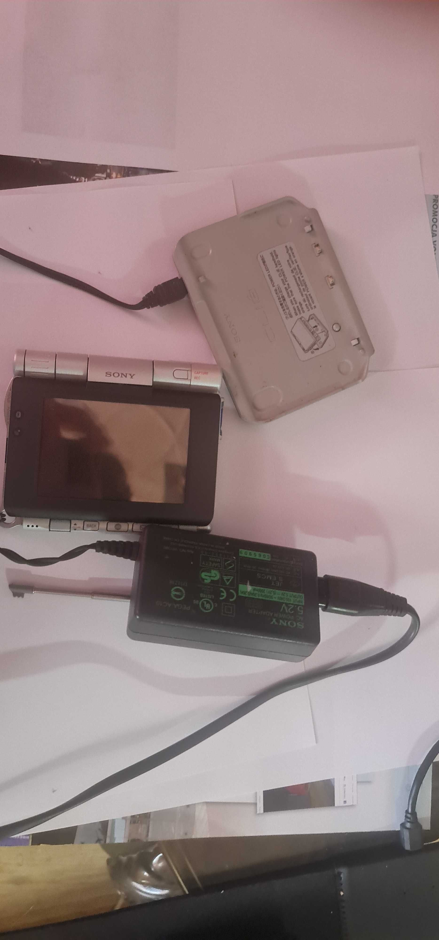 SONY CLIE PEG-UX50/E zabytek zamian za stare konsolki przenosne