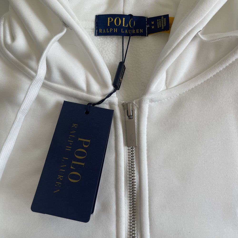 Casaco com fecho branco Polo Ralph Lauren com Fatura