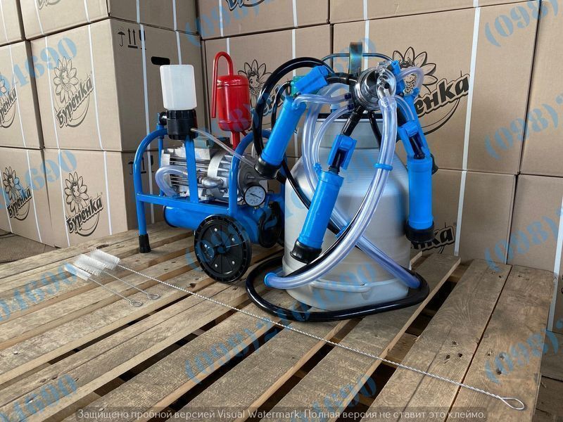 Доїльний апарат "Буренка-1 стандарт" масляний