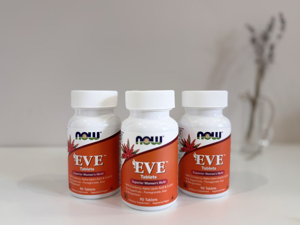 Now Foods EVE вітаміни для жінок Ева Єва женские витамины нау фудс 90ш