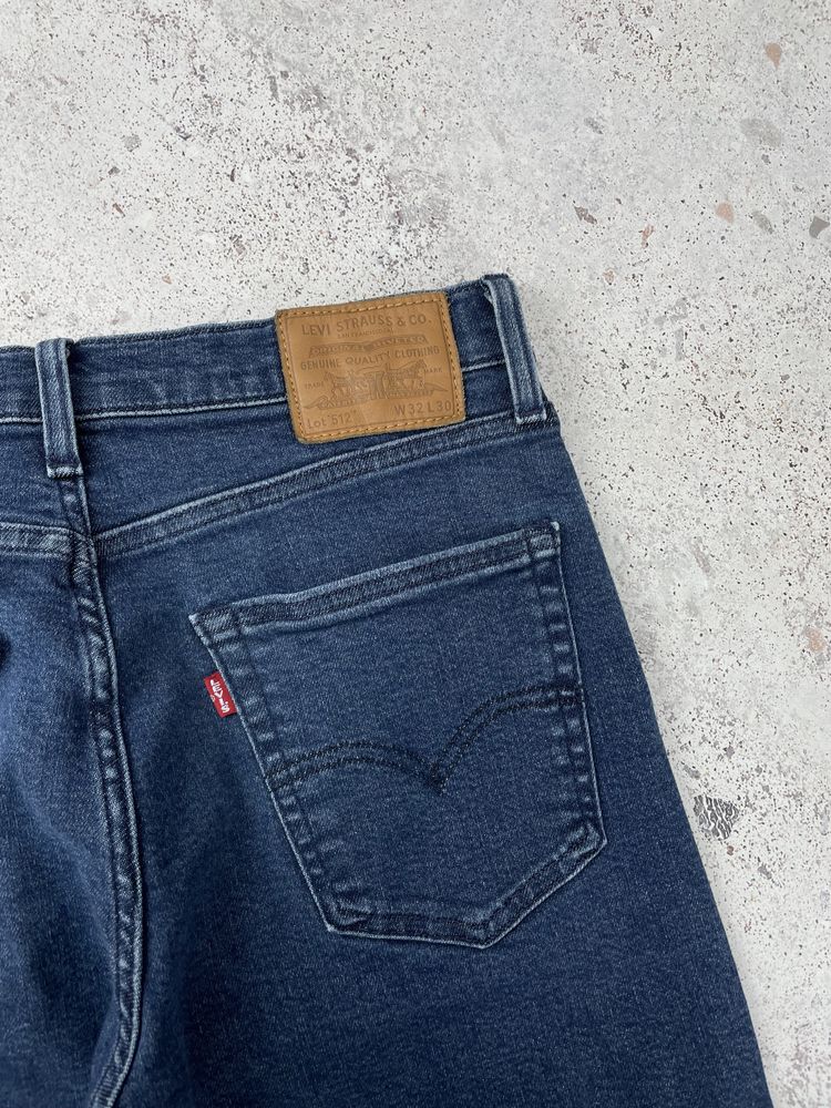 Levis 512 denim pants blue men’s чоловічі джинси оригінал