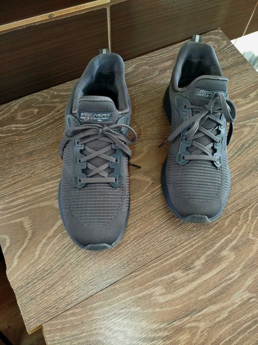 Кросівки Skechers Снікерcи BOBS SPORT Tough Talk  сірі 39р, 26см.