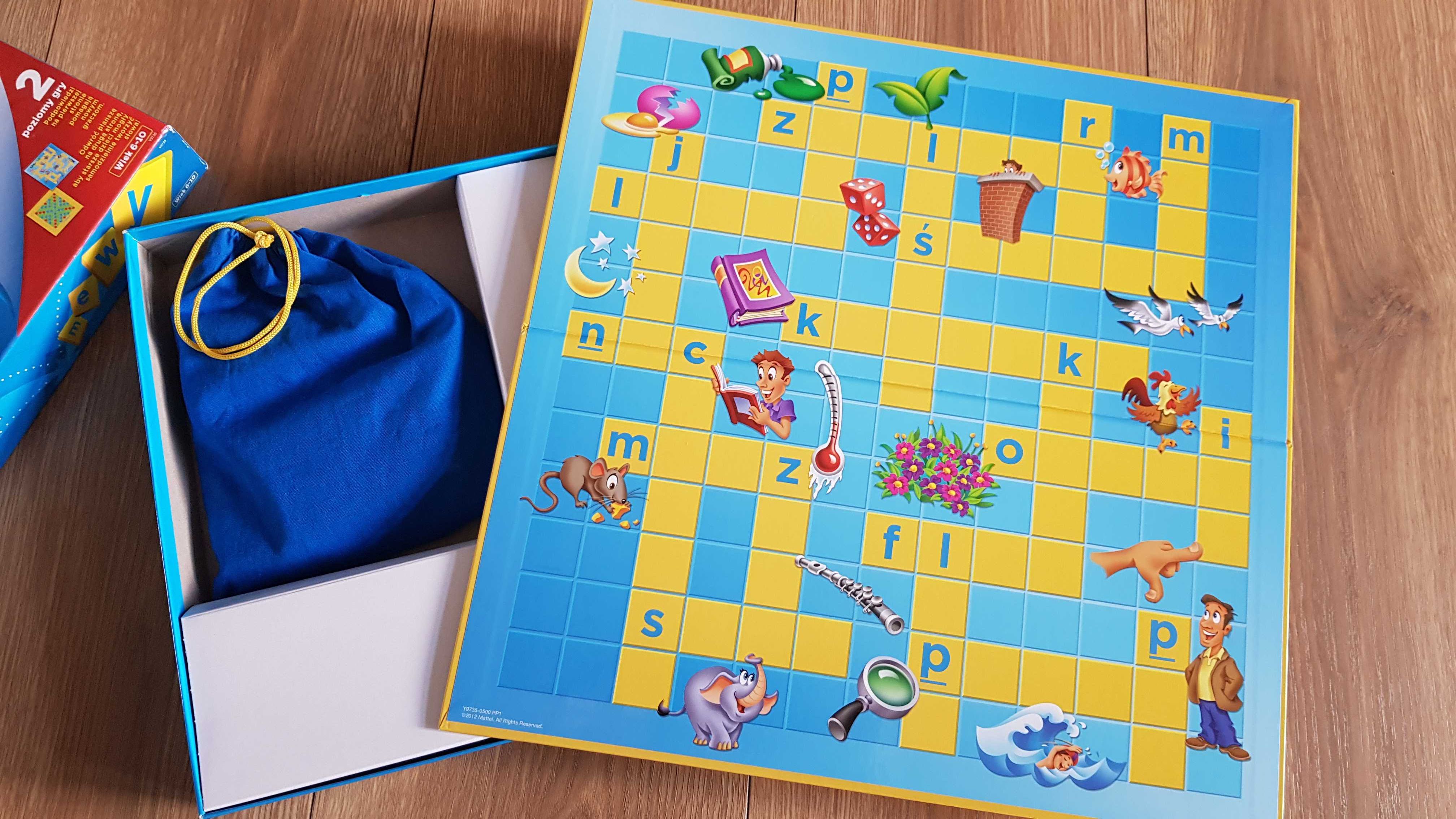 Mattel gra edukacyjna Scrabble Junior