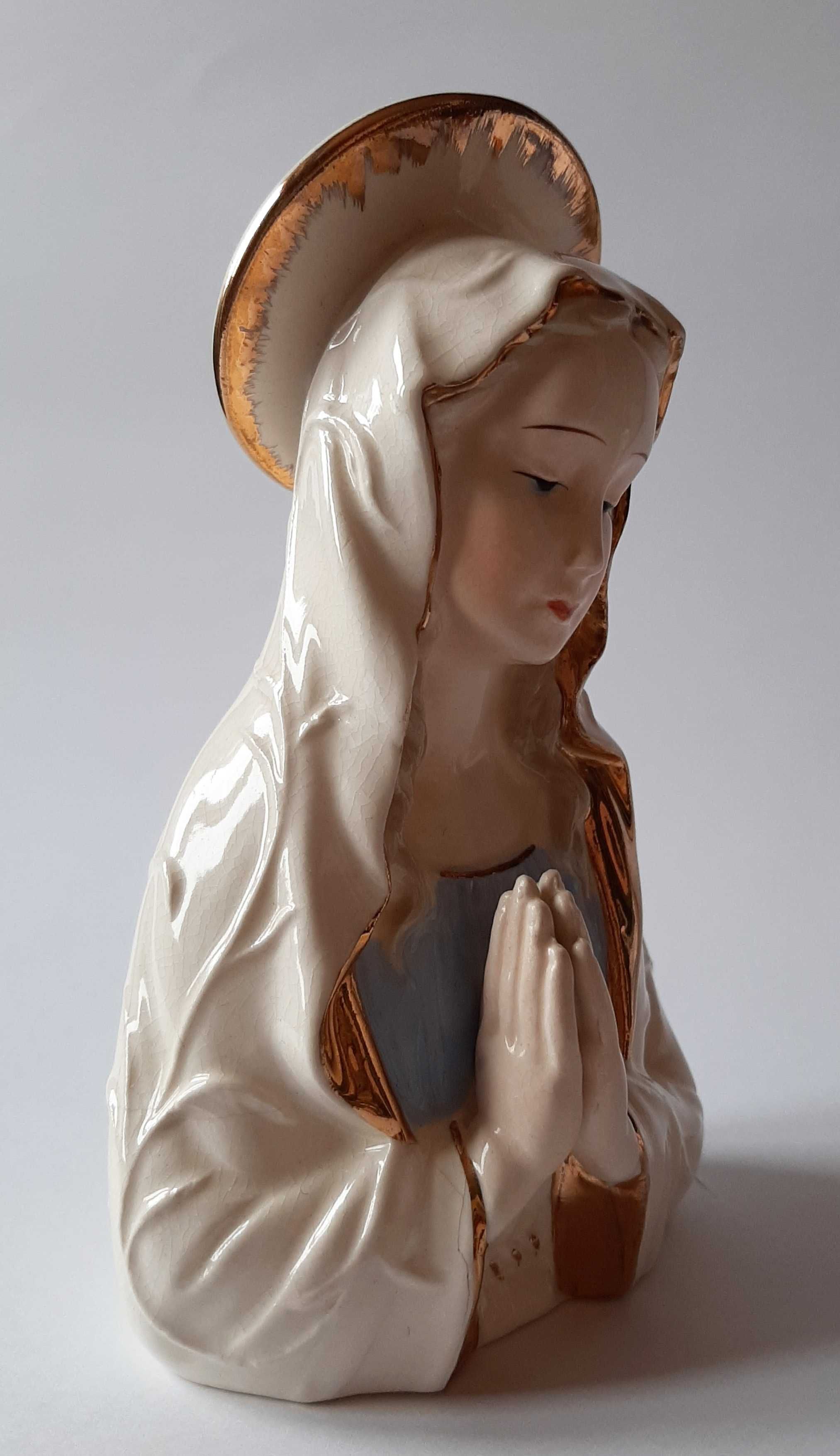 figurka ceramiczna Madonna