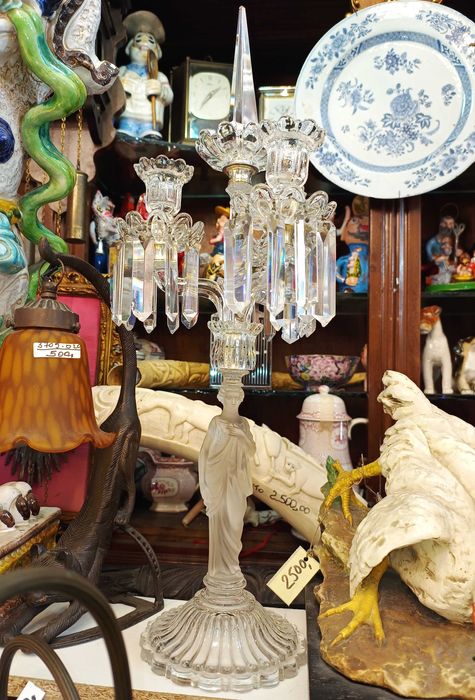 Par Candelabros Cristal 3 Lumes Baccarat