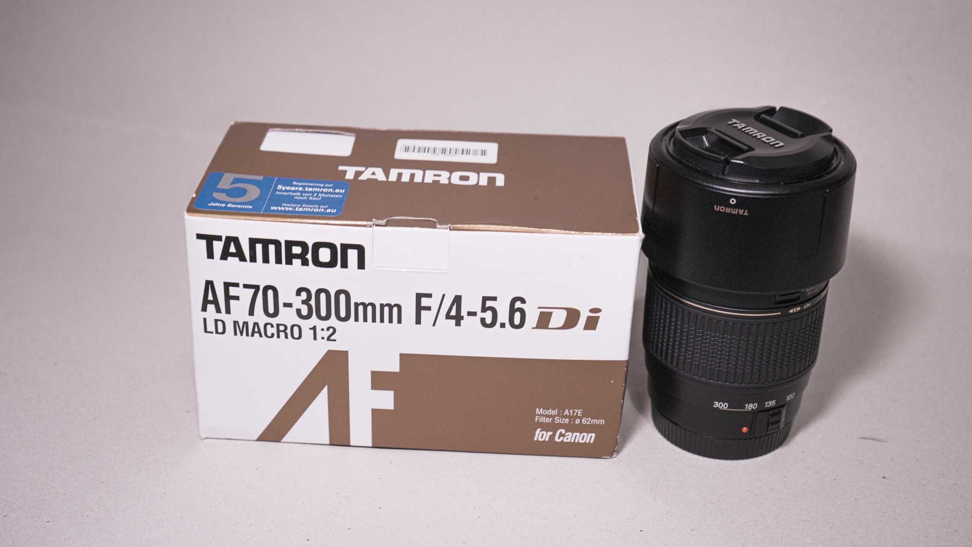 Objetiva AF 70-300mm F/4-5.6 Di LD Macro 1:2 Tamron