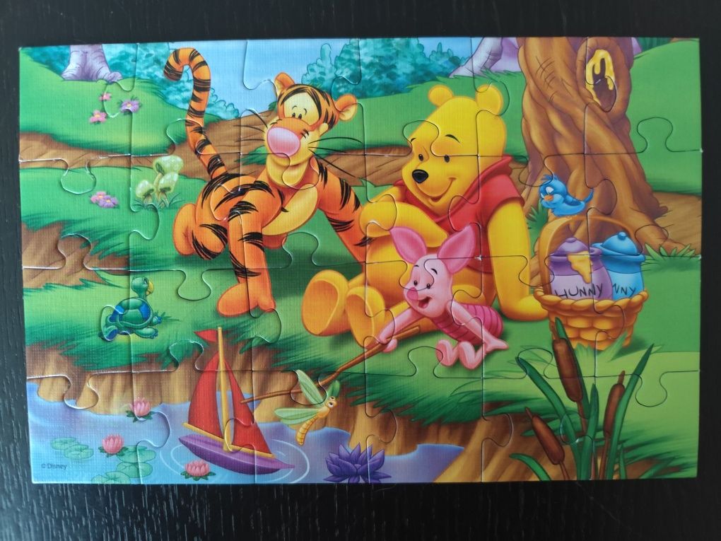 Puzzle Trefl z Kubusiem Puchatkiem 2x1