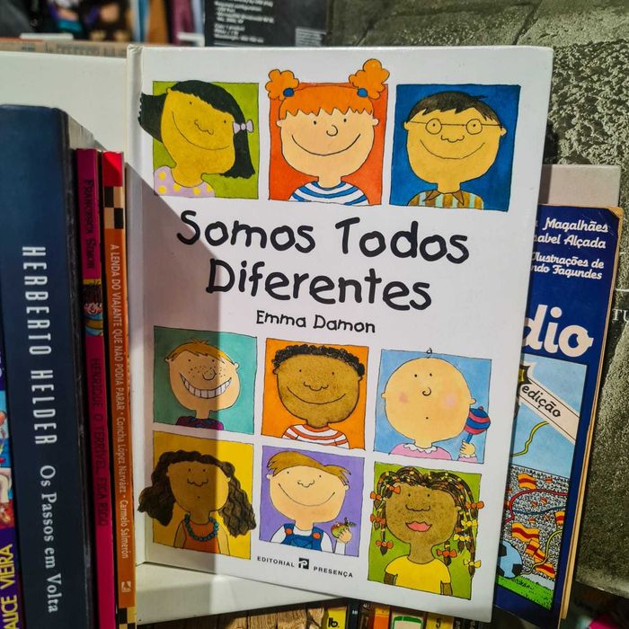 Livro Infantil “Somos Todos Diferentes”– Emma Damon|Ed.Presença (2002)