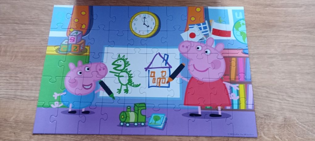 Puzzle świnka Peppa