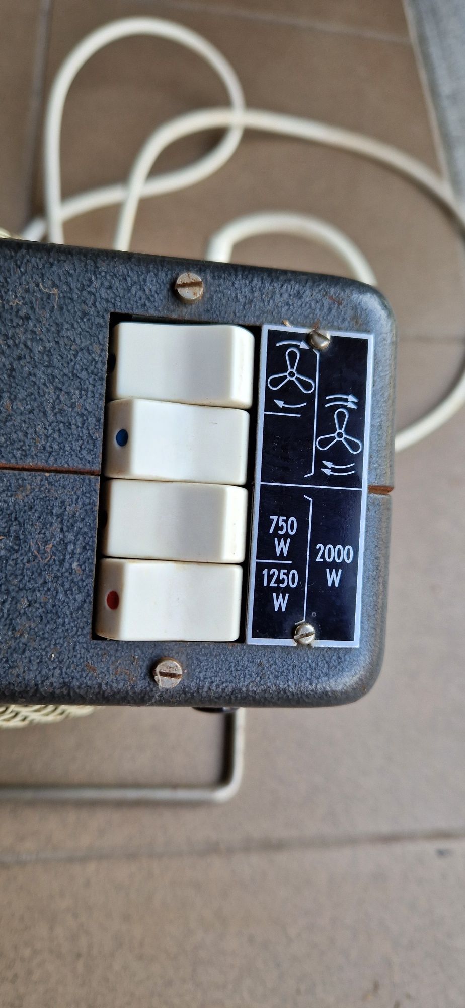 Neckermann wentylator, termowentylator unikat  1959 r