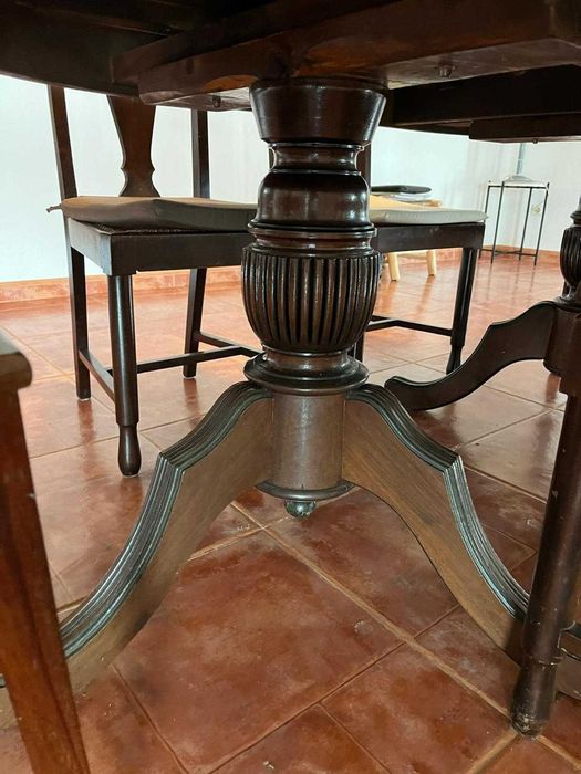 promoção até domingo Mesa de jantar alentejana capacidade 6 8 pessoas