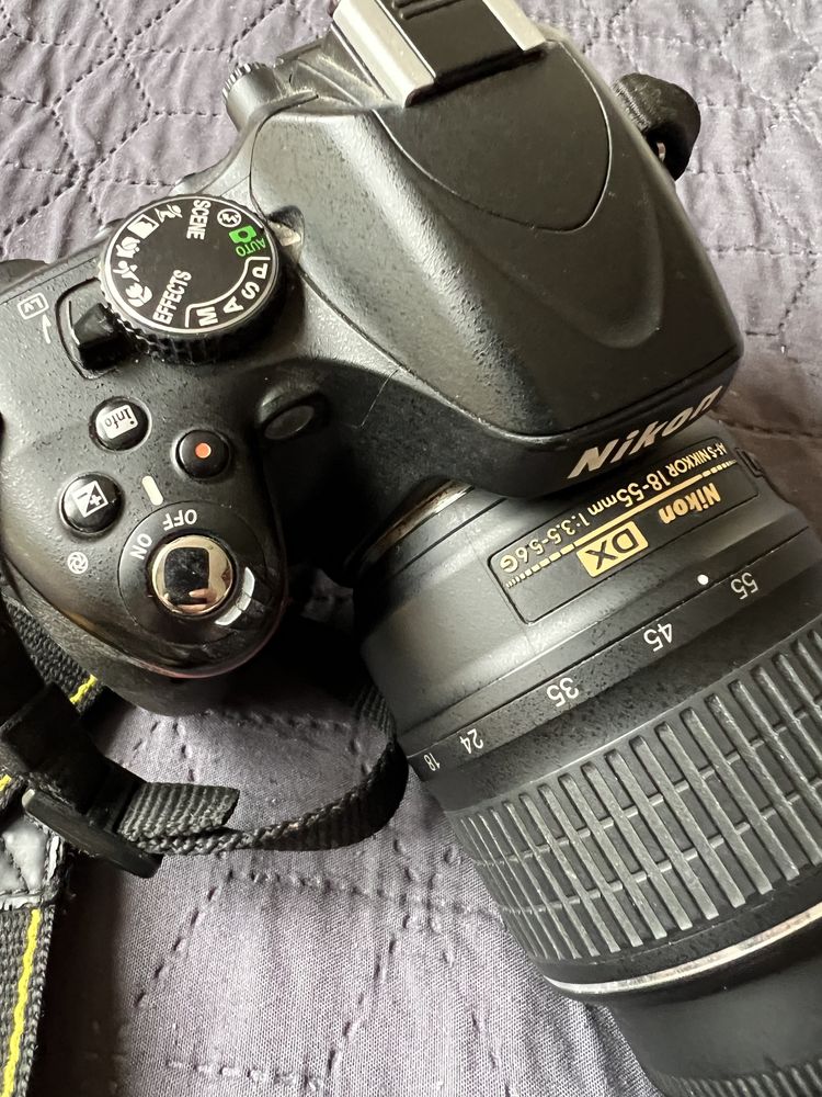 Nikon D5100 + obiektyw 18-55mm AF-S DX NIKKOR | Stan idealny!