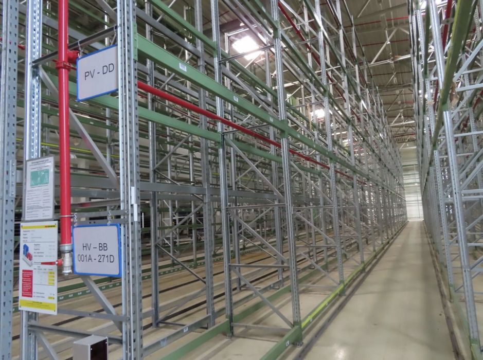 Regal paletowy magazynow sklepowy przemyslowy metalowy