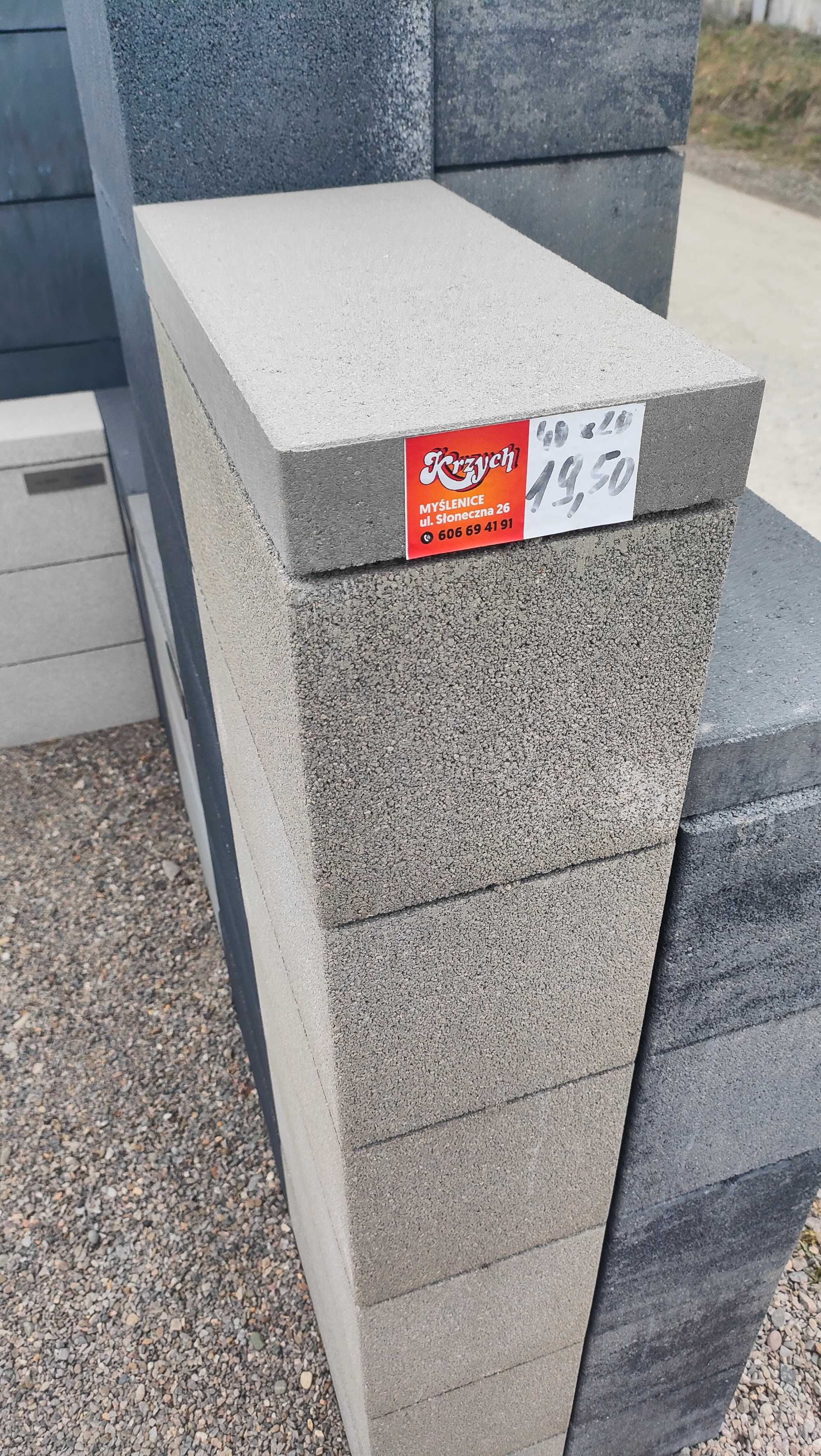 Blat stół grill kuchnia taras palisada kostka brukowa ogrodzenie mur