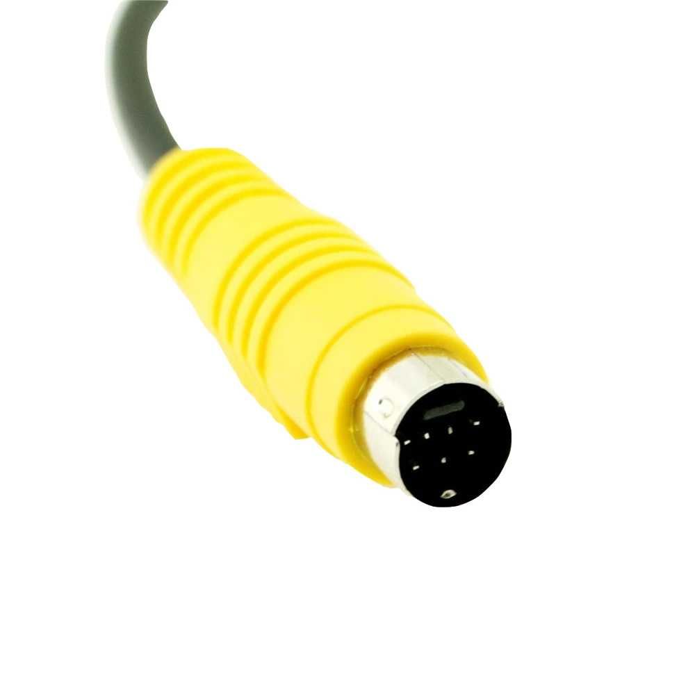 S-Video  7 pin (папа)  RCA  (мама) адаптер кабель 20 см