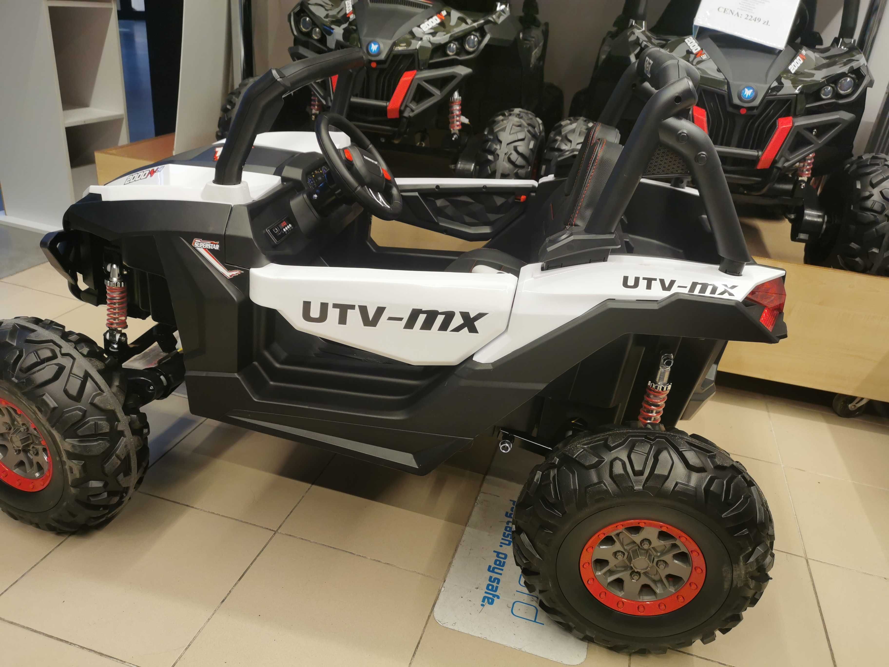 Buggy 24V terenowy 4x4 autka auto autko samochód na akumulator elektry