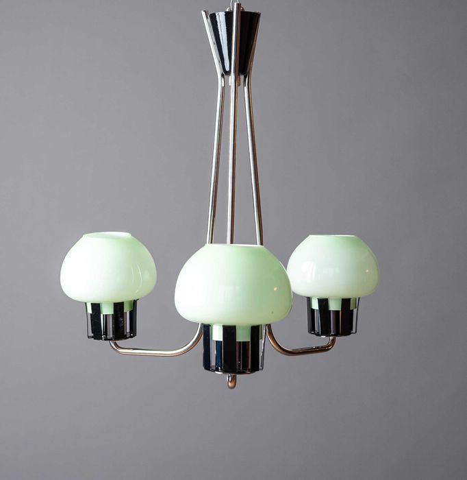 Żyrandol lata 60 New Look Pop-Art Mid-Century PRL Vintage