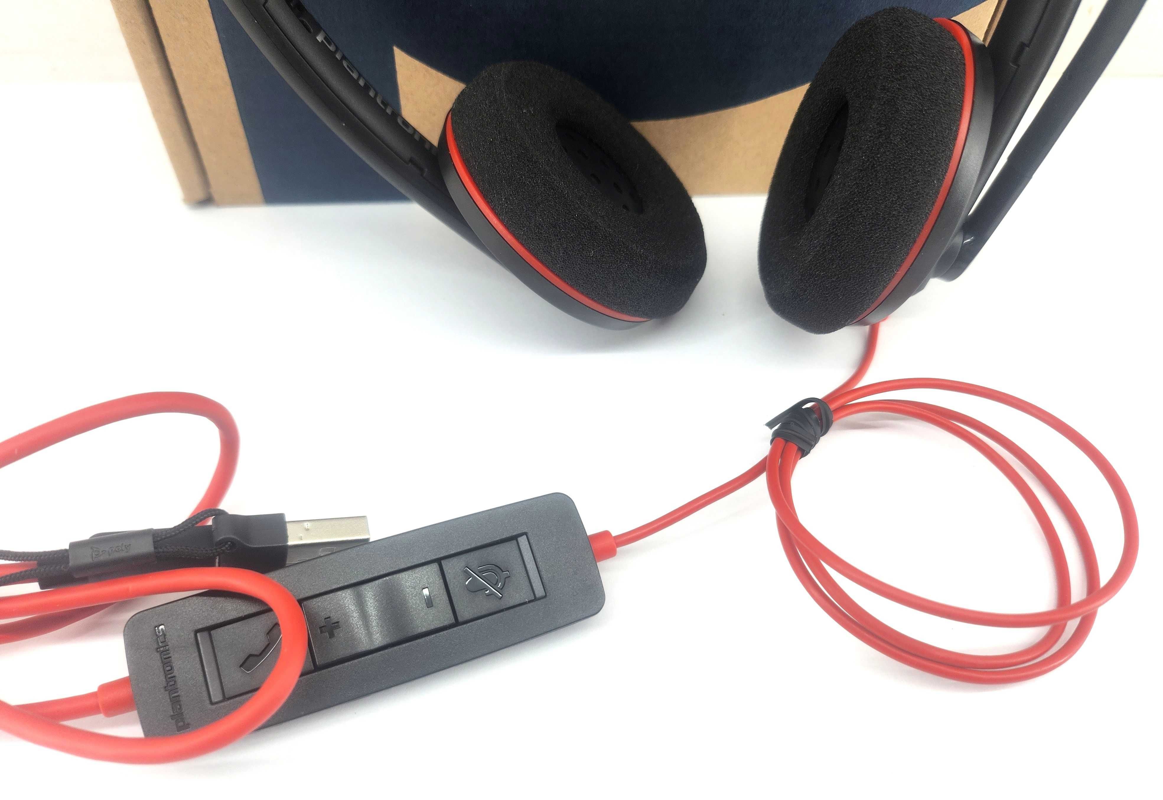 PLANTRONICS BLACKWIRE C3220 USB słuchawki z mikrofonem