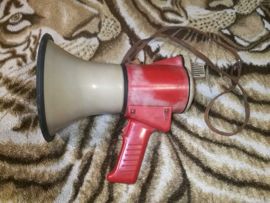 электромегафон 5 ПЭМ - 1 1982 г. громкоговоритель рупор мегафон