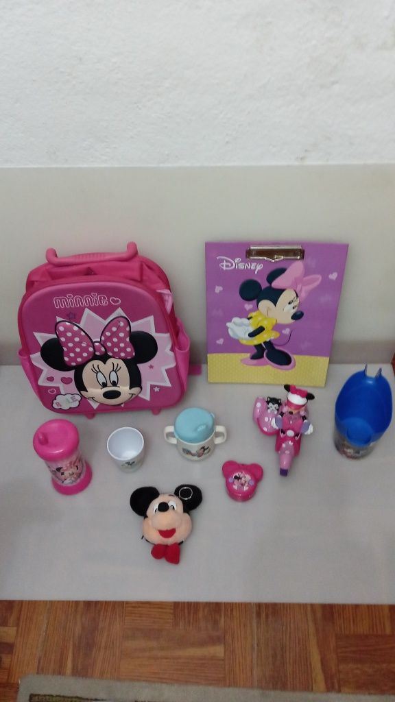Vários Artigos da Minnie e do Mickey