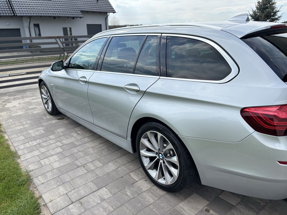 AUTO PL  f11 520d 190km Luxury automat , led , Bezwypadkowy  xdrive.