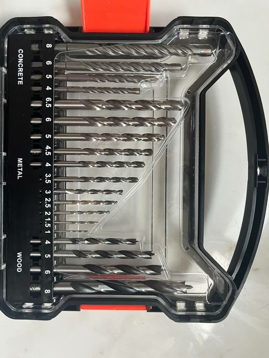 Набір свердл і біт фірми Dnipro-M ( 41шт)