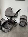 Cybex Priam 4.0 3w1 Mirage Grey / Rose Gold