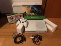 Xbox One S 500GB C/ Caixa Nova + Comando+ HDMI+ 2 Jogos