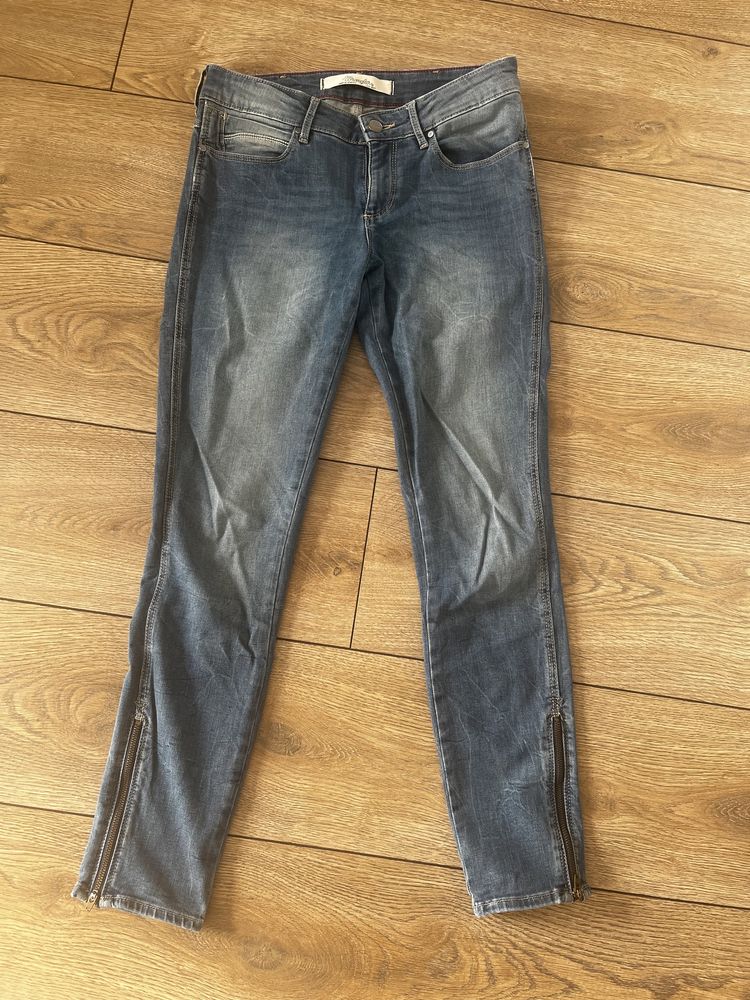 Dżinsy jeansy Wrangler Courtney Skinny L27 W30