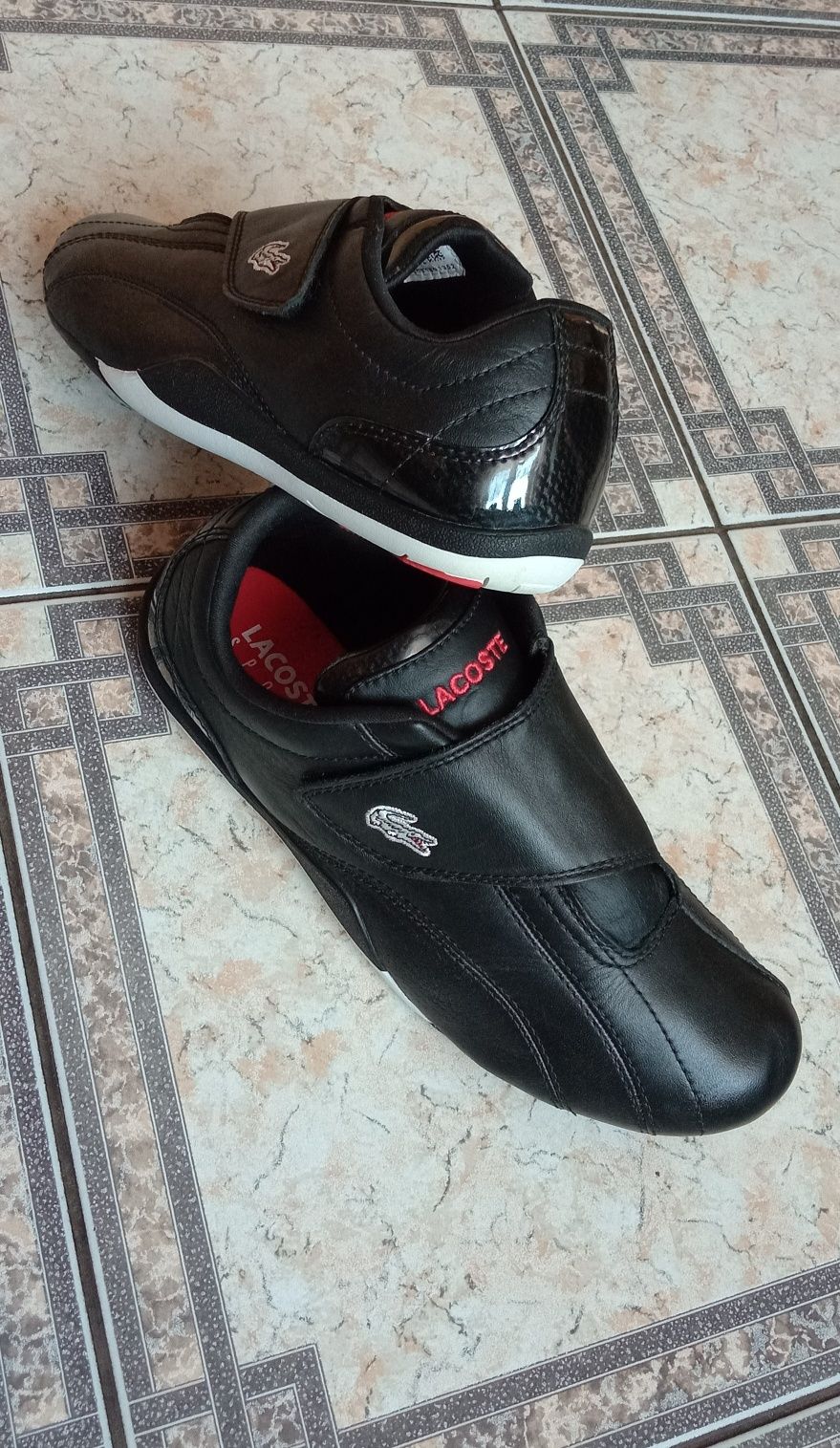 Lacoste sneakersy skórzane buty adidasy sportowe r 37