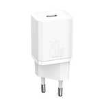 Baseus Super Si 1C szybka ładowarka USB Typ C 20 W Power Delivery biał