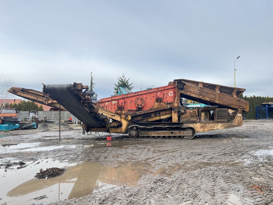 Extec E7 mobilny przesiewacz Sortownik warrior powerscreen sandvik