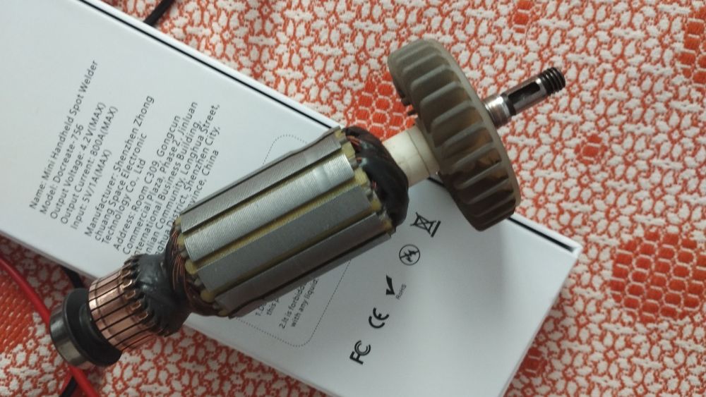 Якір болгарки  Einhell  TE AG 125 1100w