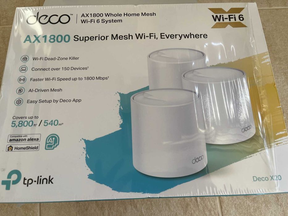 Deco X20–AX1800 - WIFI6