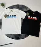 Футболка Flame Bape Logo Tee