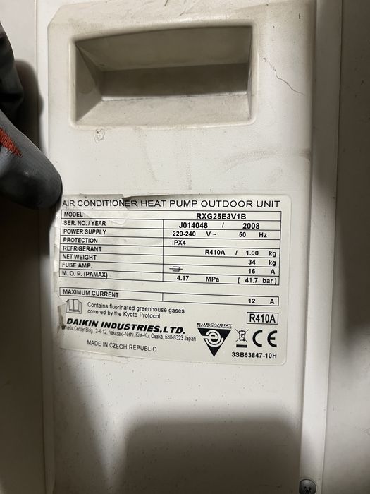 Кондиционер инвертор Daikin  RXG25E3V1B