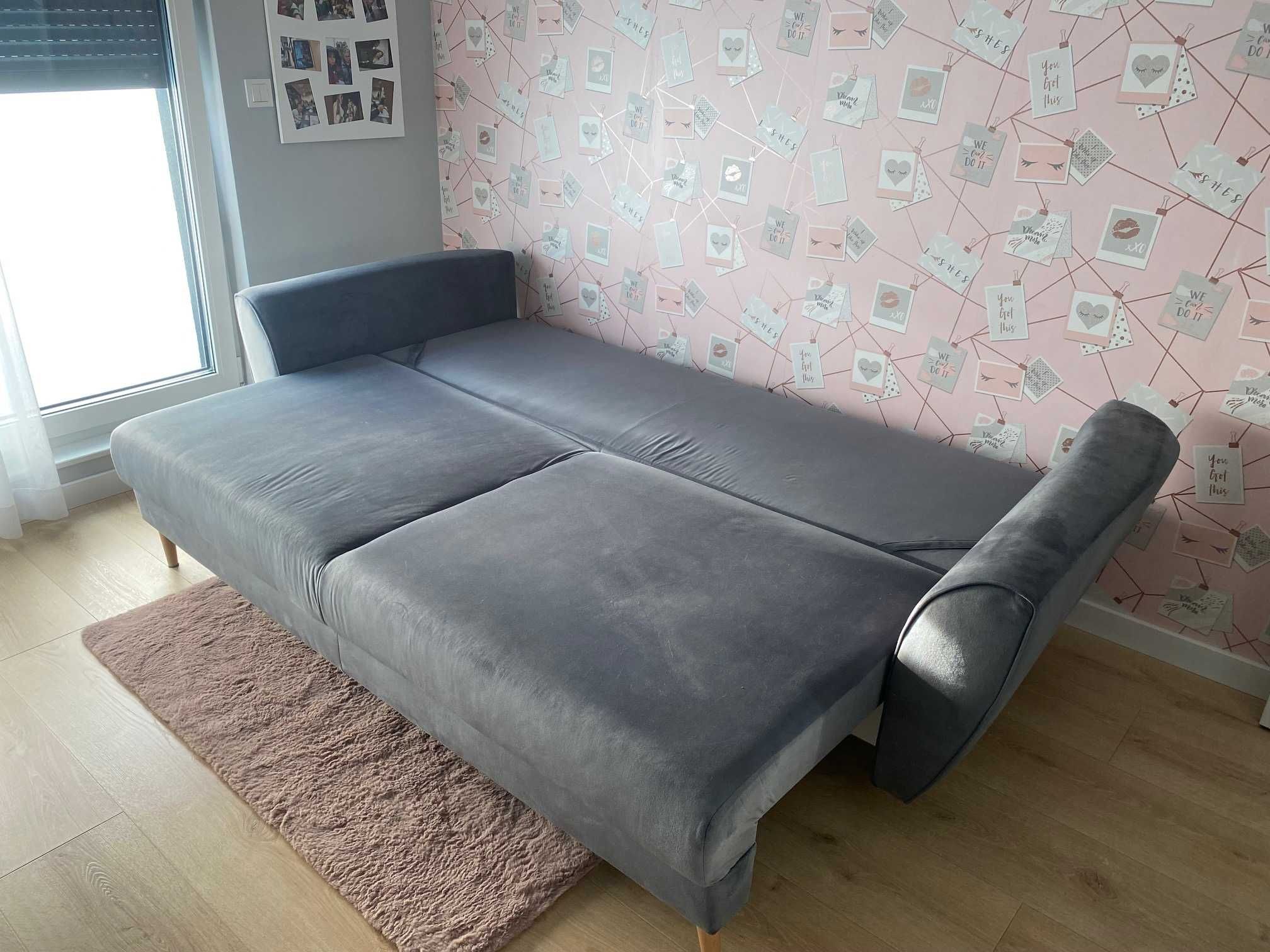 Sofa rozkładana z funkcją spania