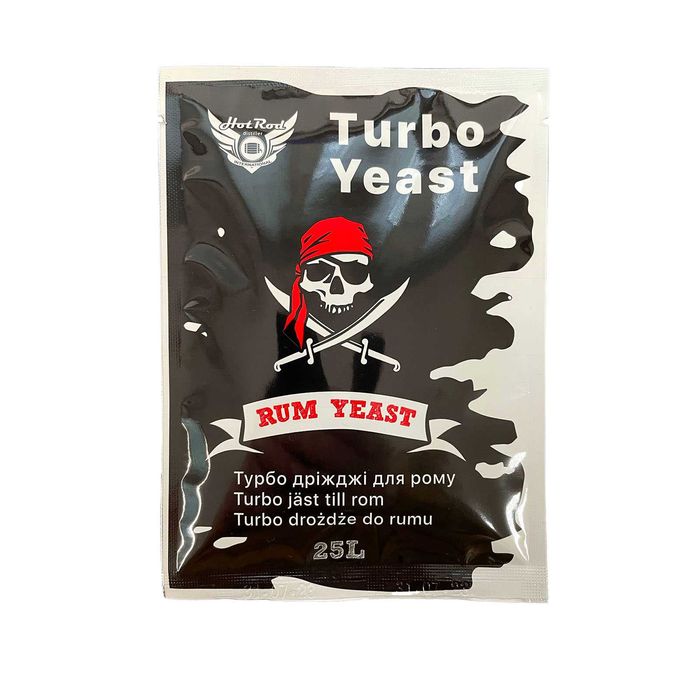 Турбо-дрожжи Hot Rod Rum для рома на 25 л (71 г)
