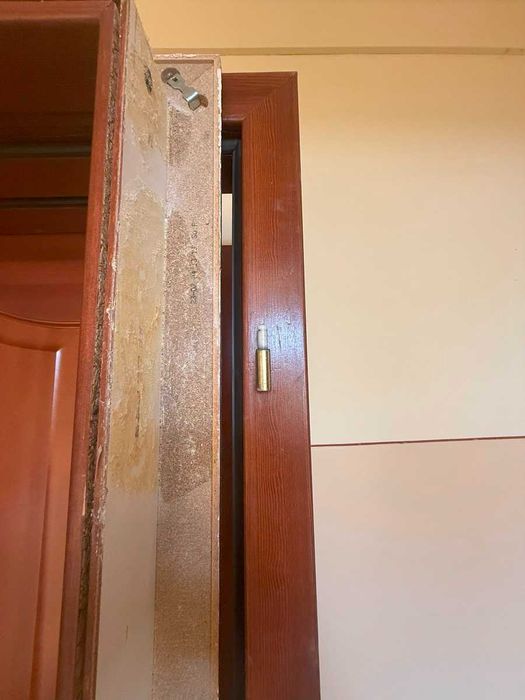 Drzwi wewnętrzne drewniane z ościeżnicą
