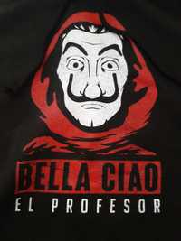 Bluza z kapturem Casa de papel El Profesor Bella Ciao