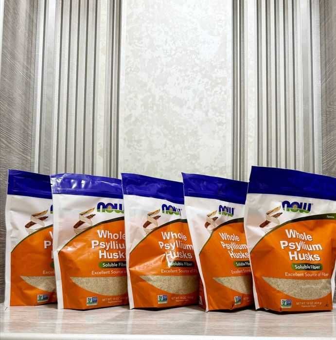 Цельная оболочка семян подорожник, США, псиллиум, псилиум, клетчатка!