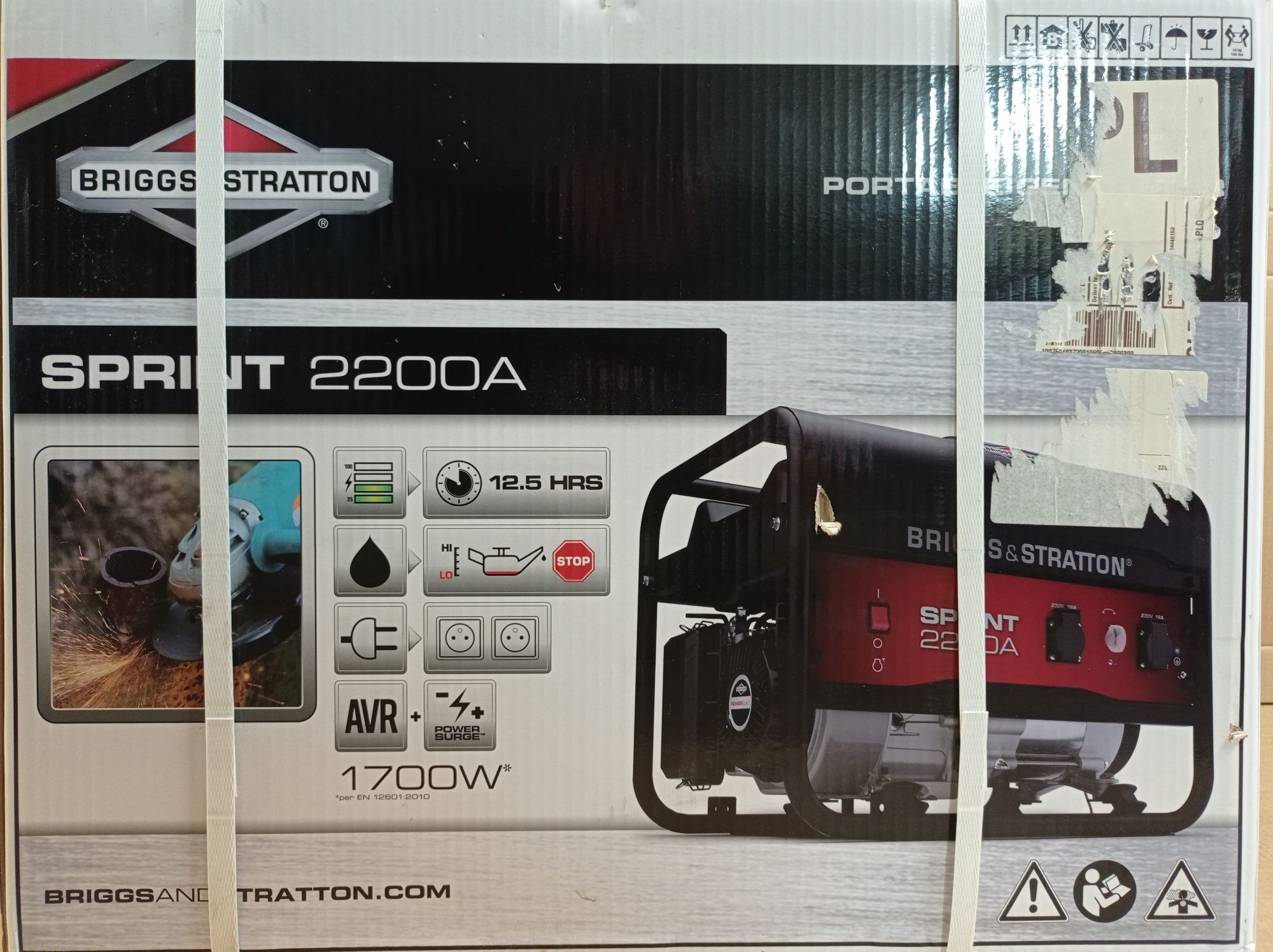 Agregat prądotwórczy 2 kW Briggs&Stratton Sprint 2200A AVR Nowy!