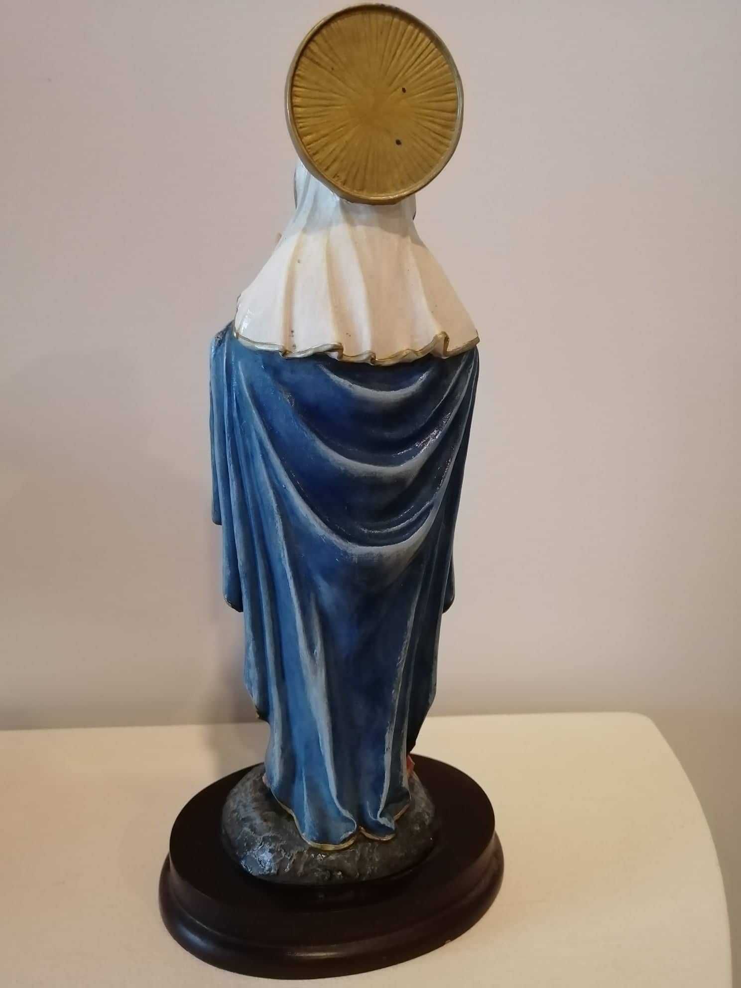 Arte Sacra - Sagrado coração de Maria 25cm em marfinite