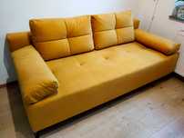 Sofa żółta Mera firmy Agata Meble