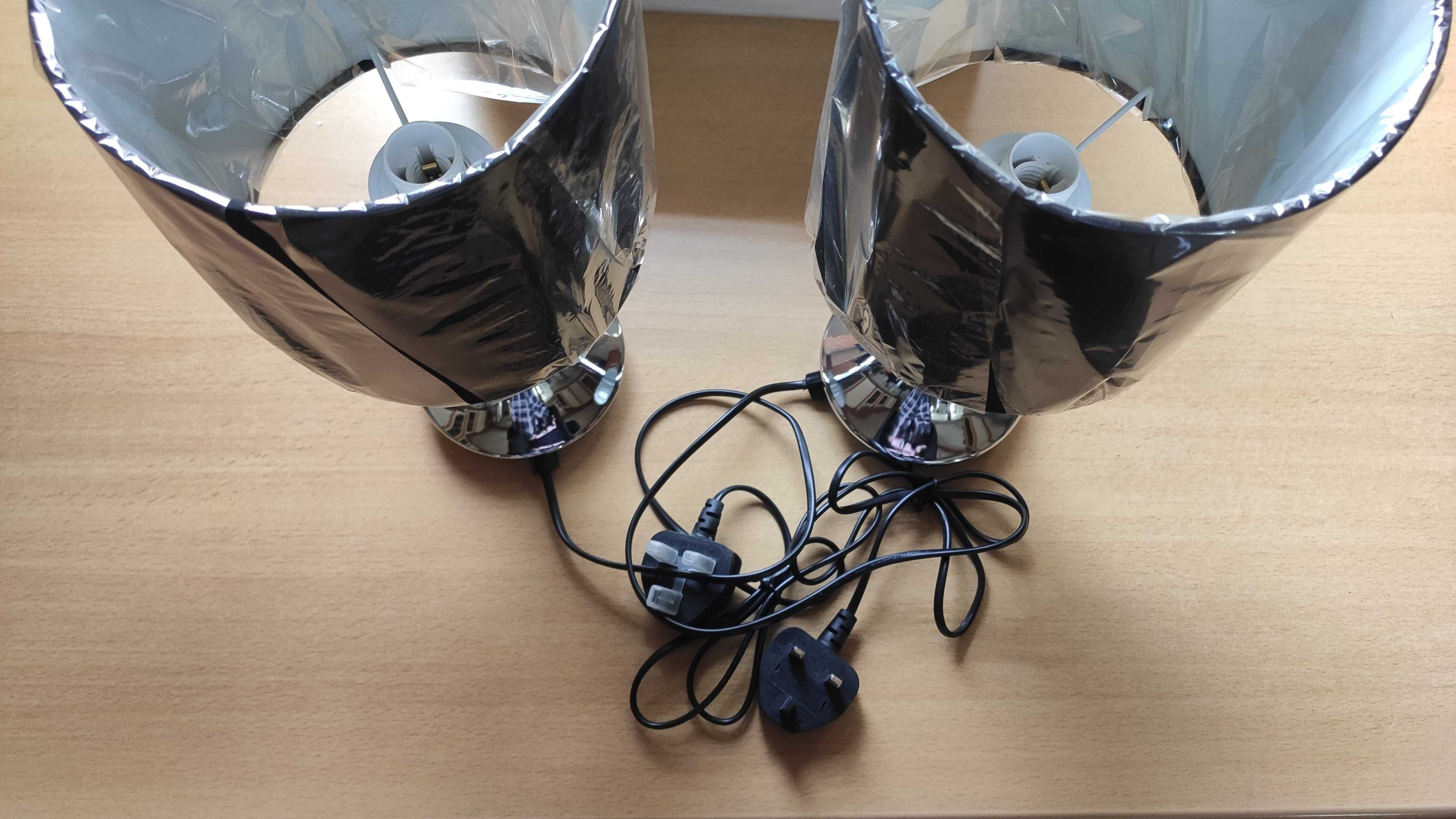Lampy stołowe, dotykowe, ściemniacz, 2 szt.